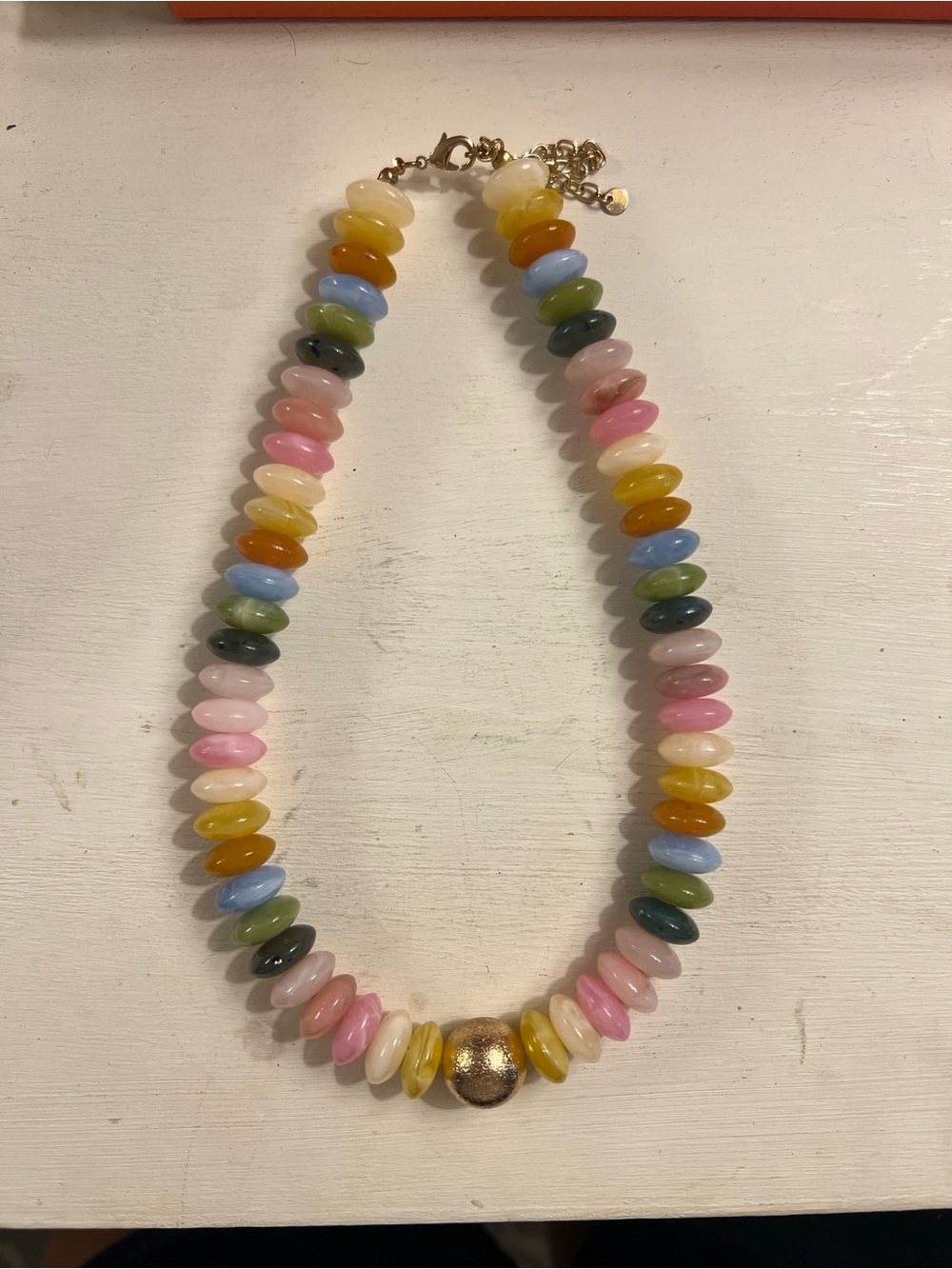 Erin McDermott Dream in Color Resin Necklace